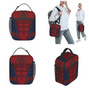 Spider-Man Insulated Lunch Box by Axyaa: Trendy Thermal Cooler for School