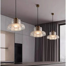 Axyaa Modern Glass Cover Pendant Light Fixture for Restaurant Living Room