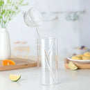 Axyaa Glass Spoon with Colored Heat-Resistant Handle for Home