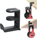 Table Gaming Headphone Holder Arm Clamp Hook Storage by Axyaa