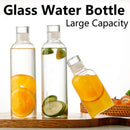 Axyaa Glass Water Bottle - Large Capacity, Multi-function, Portable, Sports Bottle