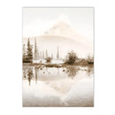 Axyaa Dried Grass Reed Landscape Wall Art Print for Home Decor
