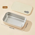 Axyaa Stainless Steel Stackable Food Storage Container