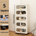 Axyaa Large Multi-Layer Storage Cabinet: Organize Clothes and Snacks efficiently