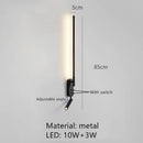 Axyaa Rotating LED Wall Lamp: Modern Minimalist Lighting for Bedroom, Living Room, and Home Decor