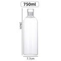 Axyaa Glass Water Bottle - Large Capacity, Multi-function, Portable, Sports Bottle