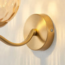 Axyaa Glass Wall Lamp: Modern Nordic Design for Living, Bedroom, Kitchen