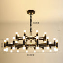 Axyaa Modern Ceiling Chandelier for Dining and Living Room Lighting