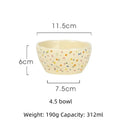Axyaa Korean Ceramic Bowl Set for High-Level Dining Experience