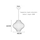Axyaa Designer Silk Pendant Chandelier LED Light for Home and Hospitality