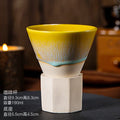 Axyaa Retro Coarse Pottery Coffee Cup - Creative Kiln Ceramic Latte Cup