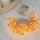 Axyaa LED Garland Light String Leaves Style for Christmas Valentine's Day Decor