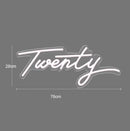 Axyaa Custom Neon Sign - Personalized LED Light for Bedroom or Party