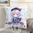 Axyaa Decorative Pillow Covers for Sofa Cushions - Genshin Impact Inspired Home Decor
