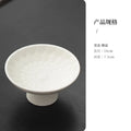 Axyaa White Ceramic Lace Fruit Plate Set
