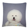 Axyaa Dog Art Photo Pattern Cushion Cover for Home Sofa Car Decor
