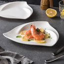 Axyaa Triangular Ceramic Plate Set for Molecular Cuisine and Fine Dining