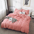 Axyaa Brushed Duvet Cover Set - Soft & Durable Queen/King Size Bedding