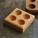 Axya Four Grid Wooden Tableware Dessert Sushi Plates Specialty Tableware