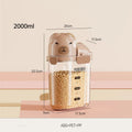 Axyaa Kitchen Pantry Pop Containers: BPA-Free Airtight Food Storage Container