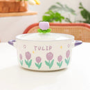 Axyaa Kawaii Flower Ramen Bowl 800ml
