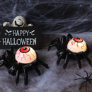 LED Spider Eyeball Skull Lamp by Axyaa: Halloween Party Decor 2024
