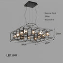 Axyaa Nordic Designer Chandelier with Adjustable Lighting for Dining Room