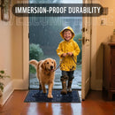 Axyaa Welcome Mat: Waterproof, Heavy Duty Non-Slip Outdoor Indoor Entrance Mat