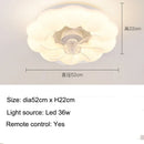 Axyaa Modern Minimalist Fan Lights: Cream Wind Intelligent Ceiling Lighting