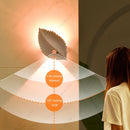 Axyaa RGB/Warm Light Leaf Wall Lamp with Motion Sensor & Remote Control