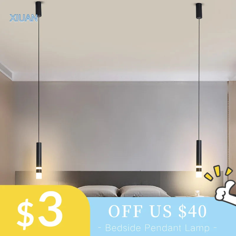 Axyaa Nordic LED Pendant Lamp for Modern Living Spaces