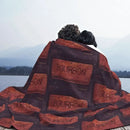 Axyaa Bourbon Biscuit Throw Blanket - Cozy Winter Decor & Gift