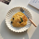 Axya Pure White Ceramic Plate Set for Home Tableware and Kitchen Plates