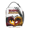 Axyaa Deadpool & Wolverine Insulated Lunch Bag - Portable Thermal Cooler