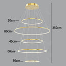 Axyaa Modern Light Luxury Pendant Lights for Staircase and Living Room decor