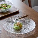 Axyaa Glass Dinner Plate Set - Restaurant Style Specialty Tableware