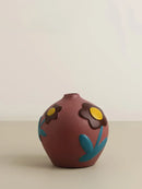 Axyaa Morandi Ceramic Vase for Creative Living Room Decor