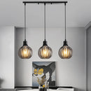 Axyaa Industrial Pendant Lights Wood Hanging Lamp Chandelier for Living Room Kitchen