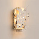Axyaa Terrazzo Wall Lamp: Modern, Textured LED Light for Home Decor, Bedroom Vibes