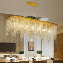 Axyaa Modern LED Pendant Light Chandeliers for Living Room and Dining Room