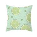 Nordic Cartoon Print Yellow Blue Cushion Cover 45*45cm by Axyaa