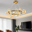Axyaa LED Pendant Chandeliers for Modern Living and Dining Room Lighting