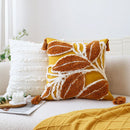 Axyaa Mori Style Tufted Cushion Cover with Tassel - Home Decor Pillowcase