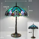 Axyaa Luxury Tiffany Table Light Art Lighting Living Room LED Fixture