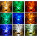 Axya Water Ripple Projector Night Light 16 Colors Crystal Lamp for Home Decoration