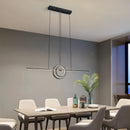 Axyaa Modern LED Dimmable Pendant Chandelier for Dining Room and Kitchen