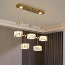 Axyaa LED Pendant Chandeliers for Modern Living and Dining Room Lighting