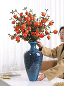 Axyaa Glass Vases, Modern Flower Arrangements & High-End Decor for Living Room & Dining