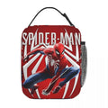 Axyaa Spider Man Lunch Bag - Insulated Portable Thermal Cooler for Work