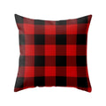 Axyaa Red Square Pillow Case for Home Décor
